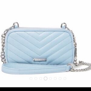 NWT Rebecca Minkoff Small blue leather crossbody
